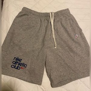 NIKE Shorts, Size- L gender neutral- Gray sweatpants material